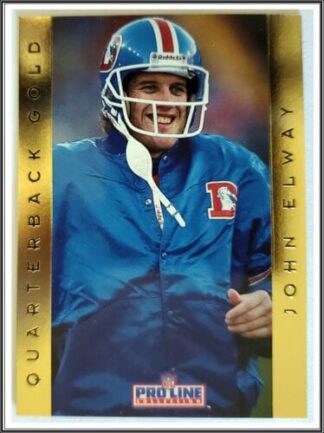 John Elway Pro Line Quarterback Gold 1992 NFL Card #4