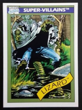 Lizard Marvel 1990 Impel Marketing Comic Card #67