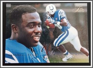 Marshall Faulk Flair Preview 1995 NFL Trading Card 13 of 30