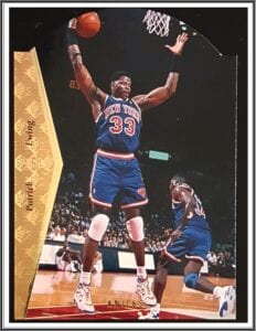 Patrick Ewing Upper Deck SP 1995 NBA Sports Trading Card #D116