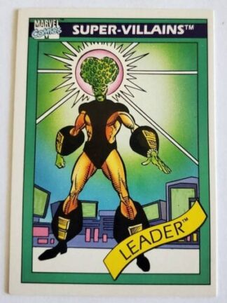 The Leader Marvel 1990 Impel Marketing Comic Card #70