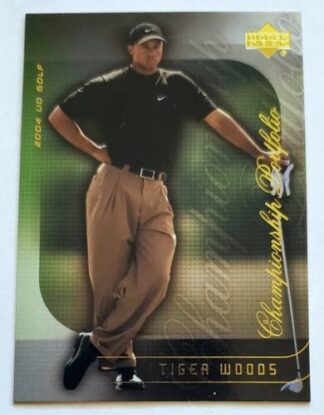 Tiger Woods Golf Trading Card #CP21Upper Deck 2004