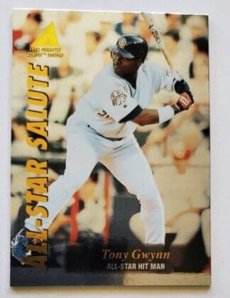 Tony Gwynn Pinnacle 1995 "All-Star Salute" MLB Trading Card #6 of 18