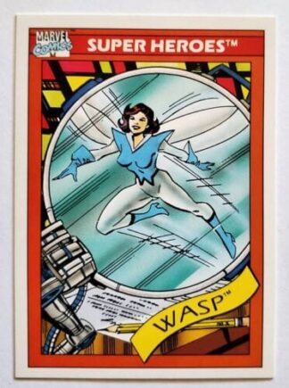 Wasp Marvel 1990 Impel Marketing Comic Card #51