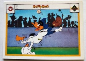 Daffy Duck Upper Deck 1990 Looney Tunes All-Stars Card #2