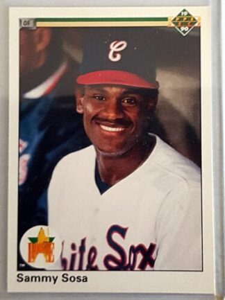 Sammy Sosa Upper Deck 1990 MLB Sports Card #17