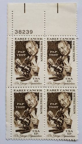 Dr. George Papanicolaou United States Block of 4 MNH Stamps Scott #1754