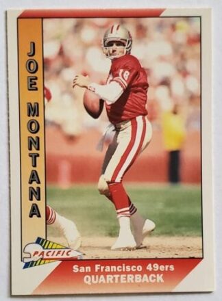 Joe Montana Pacific 1991 NFL Trading Card #464
