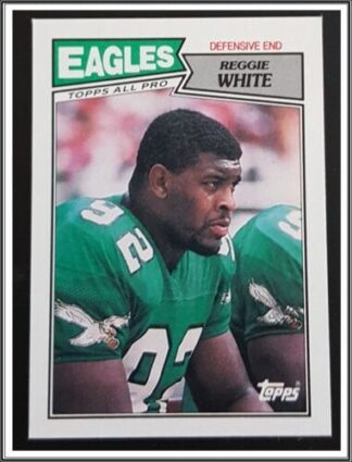 Reggie White Topps 1987 NFL Sports Trading Card #301