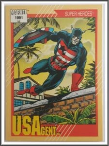 USAgent Marvel 1991 "Super Heroes" Card #35