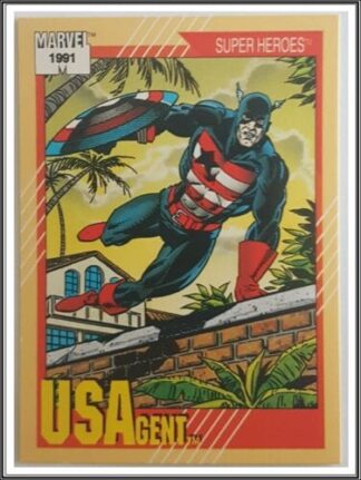 USAgent Marvel 1991 "Super Heroes" Card #35