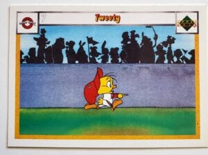 Tweety Upper Deck 1990 Looney Tunes All-Stars Card #10