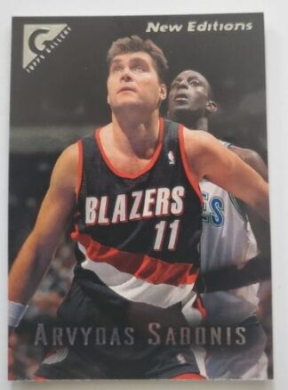 Arvydas Sabonis Topps Gallery 1996 NBA Sports Trading Card #40