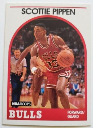 Scottie Pippen Hoops 1989 NBA Card #5 Chicago Bulls