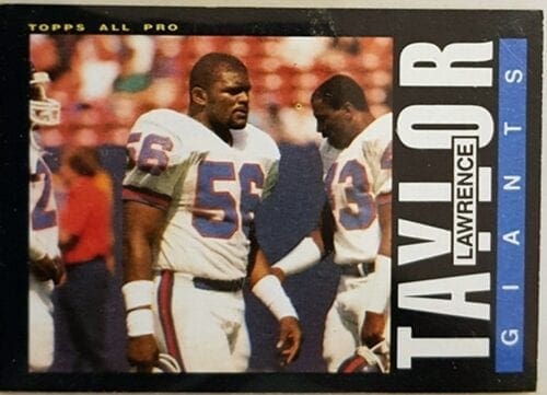 NFC New York Giants Lawrence Taylor