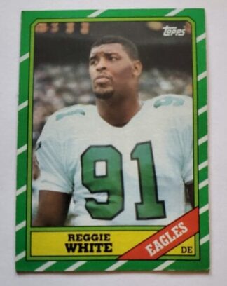 Reggie White Topps 1986 NFL Sports Trading Card #275