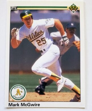 Mark McGwire Upper Deck 1990 MLB Trading Card #171