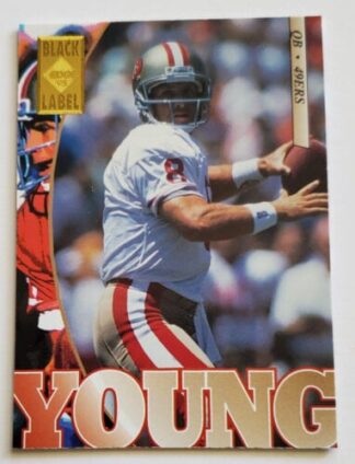 Steve Young Collector's Edge "Black Label" 1995 Card #181