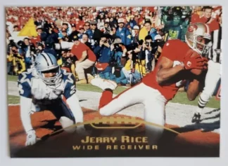 Jerry Rice Pinnacle 1995 NFL Trading Card #4