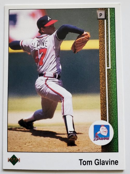 Tom Glavine Upper Deck 1989 MLB Trading Card #360 Atlanta Braves