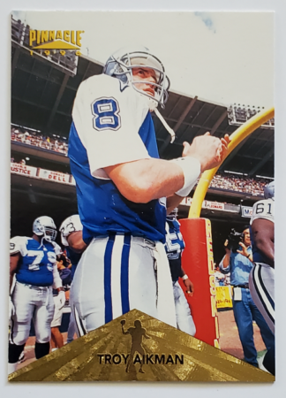Troy Aikman Pinnacle 1996 NFL Trading Card #50