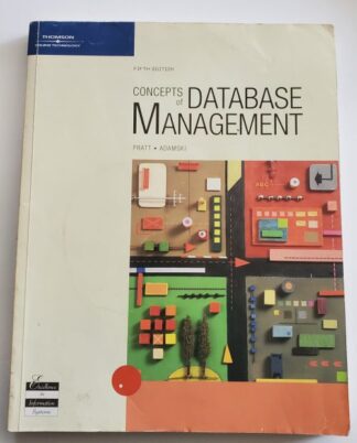 Concept Of Database Management 5th Edition By Pratt and Adamski
