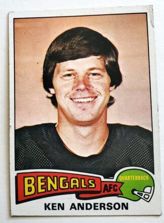 Ken Anderson Topps 1975 Card #160