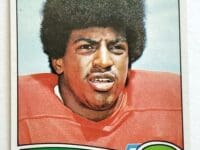 Otis Armstrong Topps 1975 Card #350