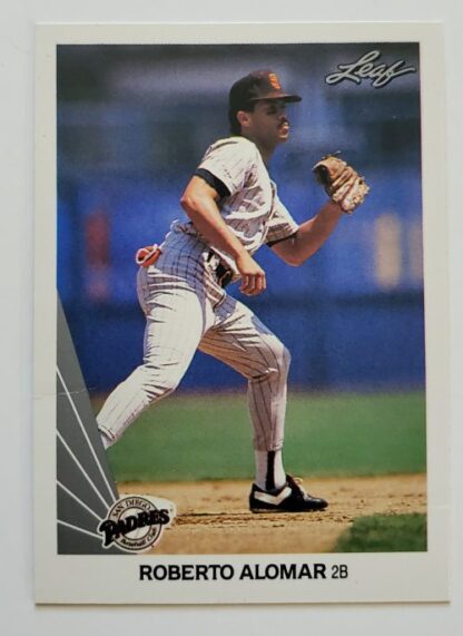Roberto Alomar Leaf 1990 MLB Sports Card #75