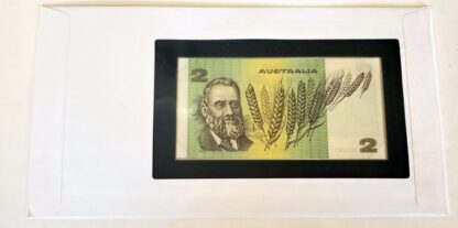 National Banknote of Australia 2 Dollars Back