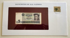 Banknotes of The Nations East Germany 5 Mark