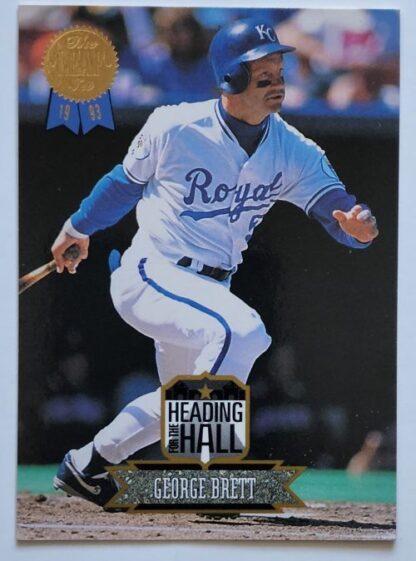 George Brett Leaf 1993 "Heading For The Hall" Card #7 of 10
