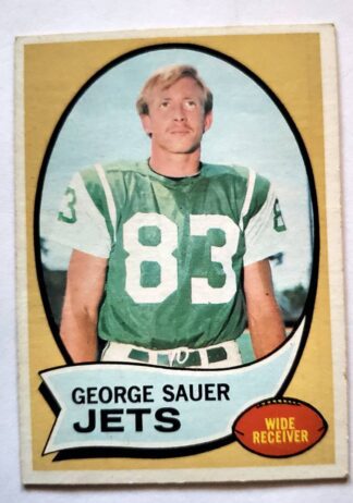George Sauer Topps 1970 NFL Trading Card #176