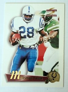 Marshall Faulk Score 1995 Summit Edition NFL Trading Card #50