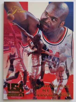 Shaquille O'Neal Card #79 Flair 1994 NBA "Personal Note'"