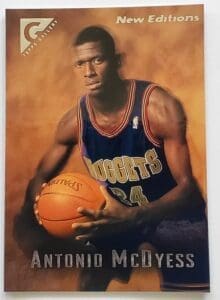 Antonio McDyess Topps Gallery 1996 Card #48