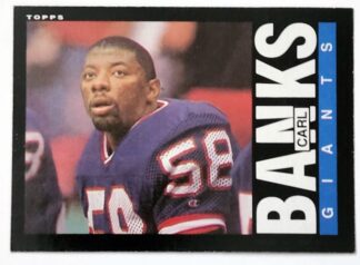 Carl Banks Topps 1985 NFL Trading Card #111