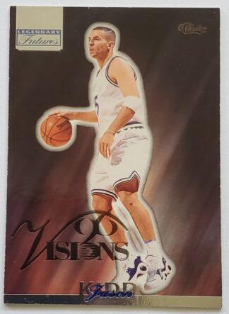 Jason Kidd Classic Vision 1996 Legendary Futures NBA Trading Card 128