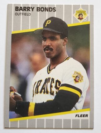 Barry Bonds Fleer 1989 MLB Trading Card #202