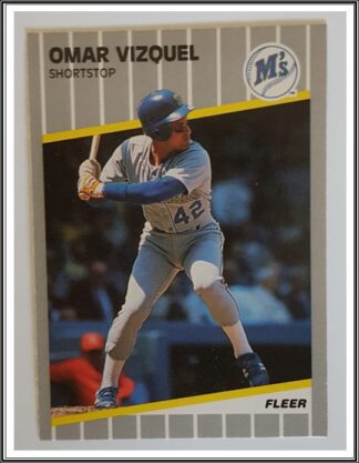 Omar Vizquel Fleer Update 1989 MLB Trading Card #U-62