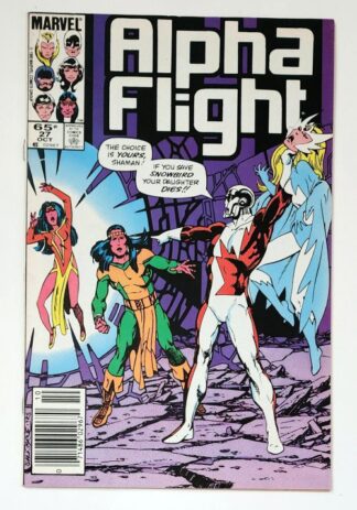 Alpha Flight Issue #26-September 1985