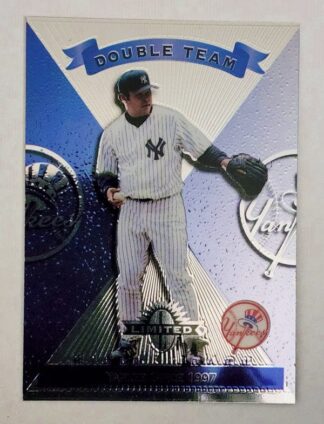Andy Pettitte / Hideki Irabu Donruss Limited Leaf "Double Team" 1997 N.Y Yankees