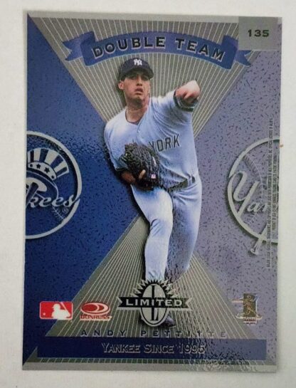 Andy Pettitte / Hideki Irabu Donruss Limited Leaf "Double Team" 1997 N.Y Yankees