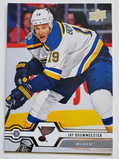Jay Bouwmeester Upper Deck 2020 NHL Trading Card #372