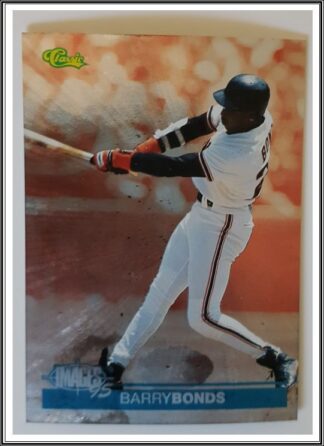Barry Bonds Classic Vision 1996 MLB Trading Card #95