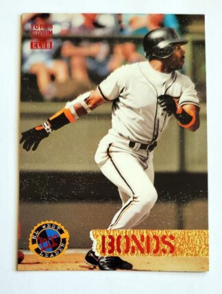 Barry Bonds 1994 Topps Stadium Club MLB Trading Card #532