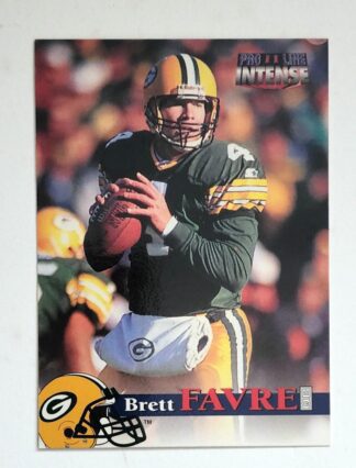 Brett Favre Pro II Line Intense 1996 NFL Trading Card #88