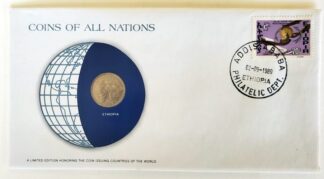 Ethiopia Coin Of All Nations Fresh Mint Coin Franklin Mint