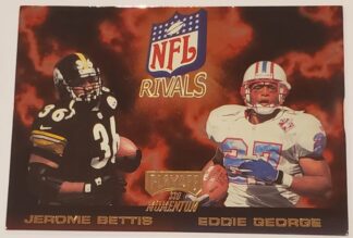Jerome Bettis Eddie George Playoff 1998 NFL Rivals NFL Trading Card #2