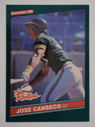 Jose Cancesco Donruss 1986 "The Rookies" MLB Sports Trading Card #22